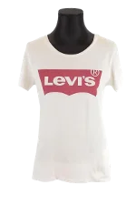 White Cotton Levi's Top