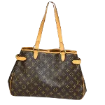 Brown Canvas Louis Vuitton Batignolles