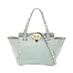 Blue Leather Valentino Handbag