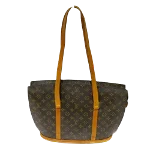 Brown Canvas Louis Vuitton Babylone