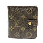 Brown Canvas Louis Vuitton Wallet