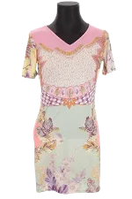 Pink Silk Etro Dress