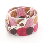 Pink Canvas Hermes Strap