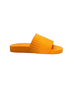 Orange Rubber Bottega Veneta Sandals