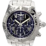 Black Metal Breitling Watch