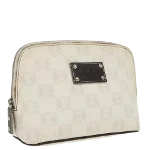 White Leather Loewe Pouch