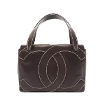 Brown Leather Chanel Handbag