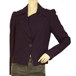 Purple Wool Dries Van Noten Jacket