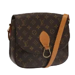 Brown Canvas Louis Vuitton Saint Cloud