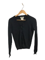 Black Wool Givenchy Cardigan