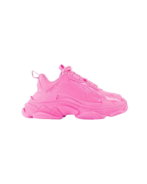 Pink Fabric Balenciaga Sneakers