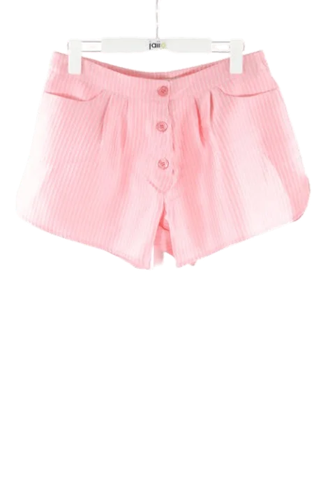Pink Polyester Heimstone Shorts