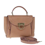 Pink Leather Salvatore Ferragamo Handbag