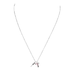 White White Gold Armani Necklace