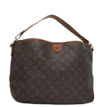 Brown Canvas Louis Vuitton Delightful