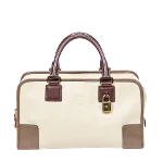 Beige Leather Loewe Amazona