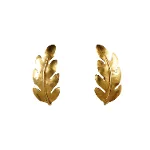 Gold Metal Salvatore Ferragamo Earrings