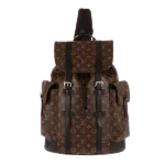 Brown Canvas Louis Vuitton Backpack