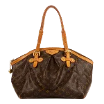 Brown Canvas Louis Vuitton Tivoli