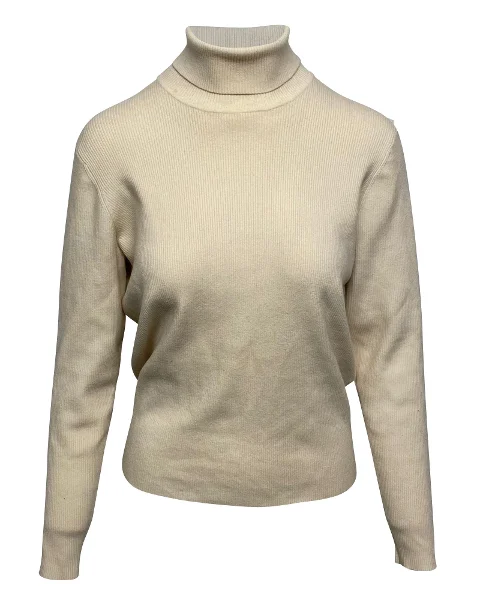 Beige Cotton Victoria Beckham Sweater