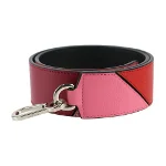 Pink Leather Loewe Strap