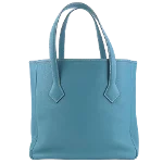 Blue Leather Hermès Victoria