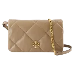 White Leather Tory Burch Crossbody Bag