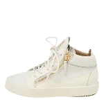 White Leather Giuseppe Zanotti Sneakers