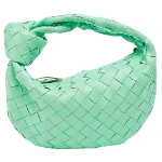 Green Leather Bottega Veneta Hobo Bag