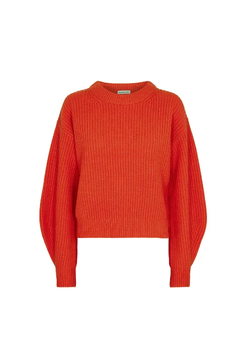 Orange Wool Designers Remix Knitwear
