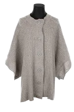 Grey Wool See by chloé Cardigan