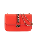 Red Leather Valentino Handbag