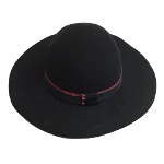 Black Wool Maison Michel Hat
