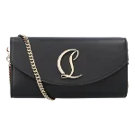 Black Leather Christian Louboutin Crossbody Bag