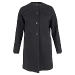 Black Wool Balenciaga Coat