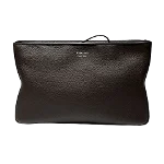 Brown Leather Salvatore Ferragamo Clutch