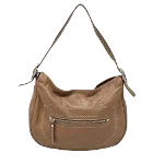 Beige Leather Longchamp Shoulder Bag