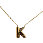 Gold Yellow Gold Louis Vuitton Necklace