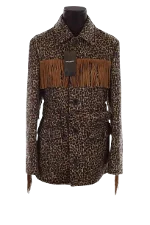 Brown Wool Saint Laurent Coat