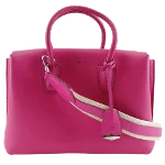 Pink Leather MCM Handbag