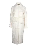 White Wool Nina Ricci Coat