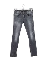 Grey Cotton R13 Jeans