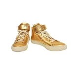 Gold Leather Pierre Hardy Sneakers