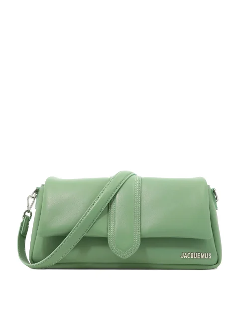 Green Leather Jacquemus Shoulder Bag