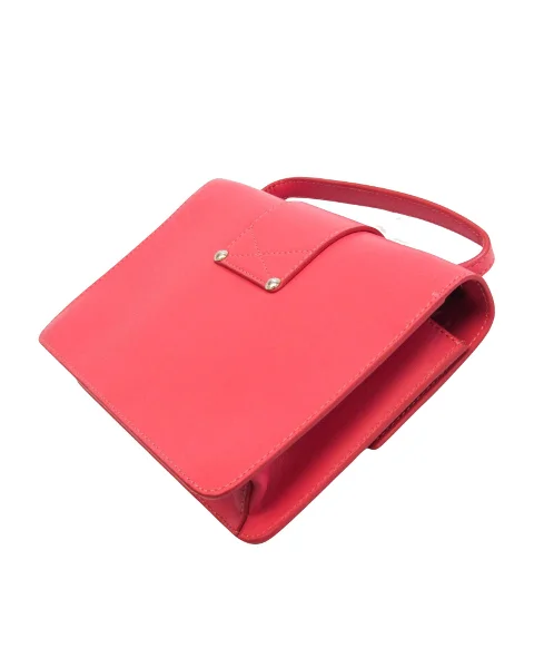 Pink Leather Jimmy Choo Handbag