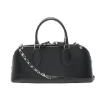 Black Leather Valentino Handbag