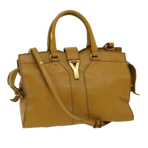 Yellow Leather Saint Laurent Handbag