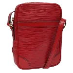 Red Leather Louis Vuitton Danube