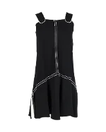 Black Cotton Victoria Beckham Dress