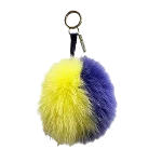 Multicolor Fur Fendi Charm